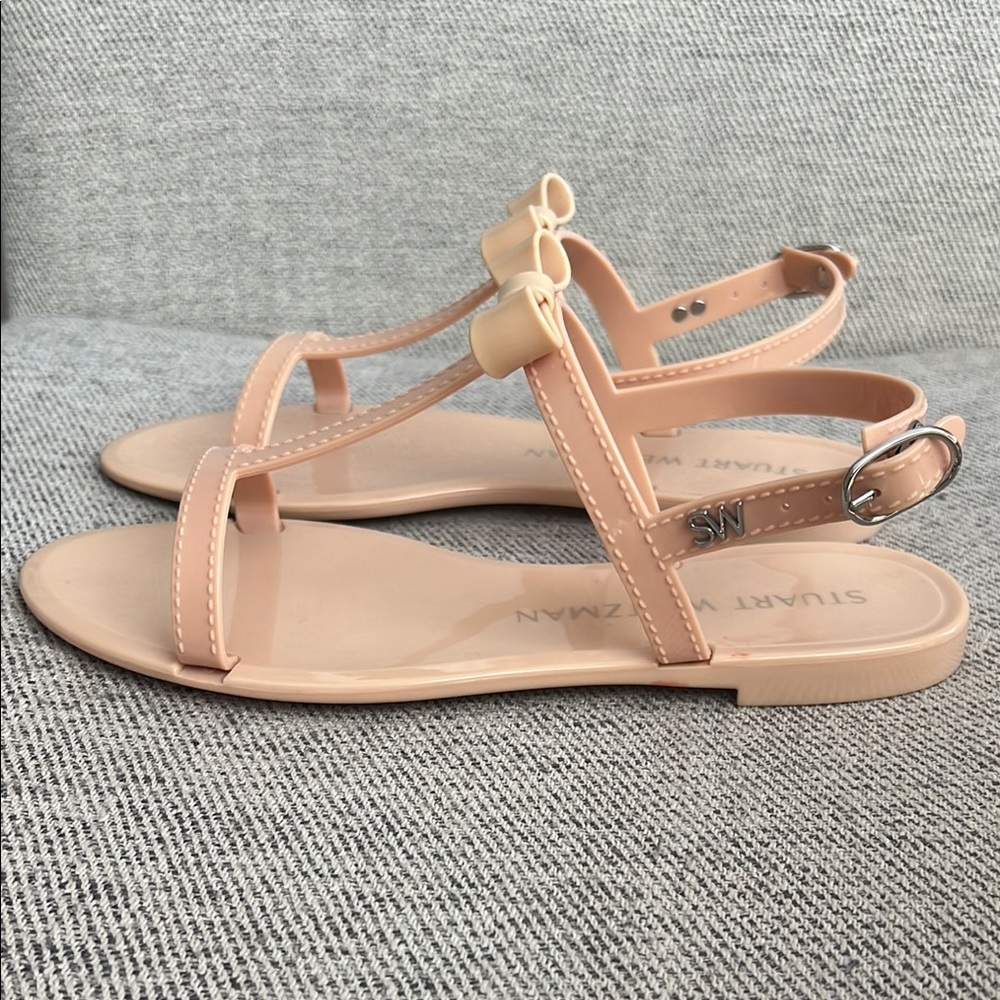 Stuart Weitzman Women's Tan Sandals - Picture 2 of 6